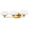 Elstead kichler pim applique salle de bain renard or, 3000k, ip44