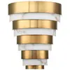 Lumière Applique encastrée LED intégrée Heritage Brass, 3000K