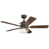 KICHLER Ventilateur de Plafond Lyndon Patio   132cm  - Bronze ancien