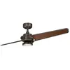 KICHLER Ventilateur plafond LED Xety, bronze huilé, brossé