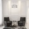 KICHLER Crystal Skye - Suspension à 6 ampoules au fini chrome avec cristaux, G9 - Elstead