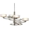 KICHLER Elstead - Aleeka - Lustre à bras multiples au fini étain classique à 4 ampoules, G9