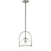 Elstead hinkley somerset globe suspension plafonnier nickel brossé