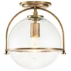 Elstead hinkley somerset plafonnier globe héritage laiton