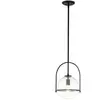 Hinkley Somerset Plafonnier Suspension Globe Noir - Elstead