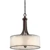 Kichler Grand luminaire suspendu Lacey 4 lumières - Bronze