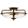 QUOIZEL Elstead Lighting Griffin Plafonnier, E27, QZ-GRIFFIN-F-C-PNAB,