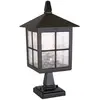 Elstead Lighting Winchester Borne lumineuse sur socle, E27, BL25-BLACK,