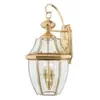 QUOIZEL Applique murale extérieur Newbury Laiton poli