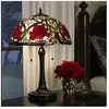 QUOIZEL Lampe à poser Larissa de style Tiffany