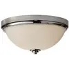 FEISS Malibu - Plafonnier à 2 ampoules pour salle de bain, chrome poli IP44, E27 - Elstead