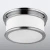 ELSTEAD Plafonnier salle de bains payne verre,acier doux chrome poli