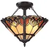 QUOIZEL Elstead Lighting Cambridge Plafonnier, E27, QZ-CAMBRIDGE-SF,