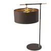 Elstead - Balance - Lampe de table 1 lumière marron, laiton poli, E27