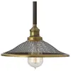 HINKLEY Suspension en acier treillis et acier doux finition bronze buckeye