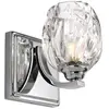 FEISS Kalli - Applique murale d'intérieur à 1 ampoule, chrome poli IP44, G9 - Elstead