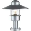 Elstead - Klampenborg Borne lumineuse d'extérieur argentée, IP44