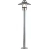 WeGenlockte Klampenborg E27 40W IP44 en acier inoxydable, verre transp...