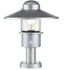 Klampenborg Borne lumineuse d'extérieur argentée, IP44 - Elstead