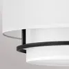 HINKLEY Suspension Graham Duo Mount 4 à 4 lampes Ø 58,4 cm, noir