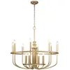 KICHLER Lustre Capitol Hill, à 12 lampes, laiton