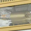 ELSTEAD Plafonnier décoratif extérieur à 2 lumières, laiton brossé IP44