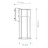 Elstead Lighting Lanterne Murale 1 amp. Medium Camillo