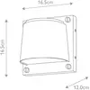 Elstead Lighting Petite Lanterne Murale 1 amp. Scout