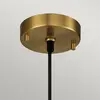 ELSTEAD Suspension Etoile Résine,Acier Laiton vieilli, feuille d'or