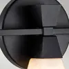 Elstead bowtie applique de salle de bain 3 lumières, noir mat ip44