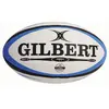 GILBERT Ballon de rugby Match Omega T4 - Bleu roi et noir