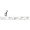 Heart Of The Home - Calendrier de l'Avent bois renne Xmas Tradi