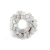 Dfs for the heart of your home Couronne de Noël design Eucalyptus - Diam. 48 cm - Argent