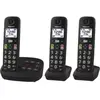 Panasonic KX-TGU133EXB Téléphone Numérique sans Fil avec Répondeur, Un...