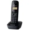 Panasonic KX-TG1611 - Téléphone sans fil avec ID d'appelant - DECT - noir