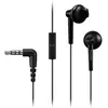 Panasonic RP-TCM55E Casque Avec fil Ecouteurs Appels/Musique Noir
