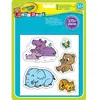 VIVID Crayola | Ensemble d'autocollants | Mini enfants Animaux