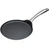 MasterClass KitchenCraft Crêpière Antiadhésive en Acier au Carbone, Compatible Induction, 24 cm