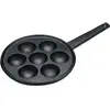 Kitchen Craft KCDANPAN Poêle à Crêpes, Fonte, Noir, 20 cm