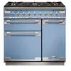Piano de cuisson gaz FALCON ELISE 90 DF BLEU DE CHINE