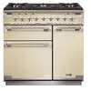 Piano de cuisson gaz FALCON ELISE 90 CREME NICKEL BROSSÉ