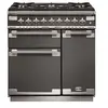 Piano de cuisson gaz FALCON ELISE90 MIXT GRIS ARDOISE