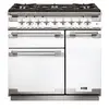 Piano de cuisson gaz FALCON ELISE90 MIXT BLANC