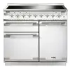 Piano de cuisson induction FALCON ELISE 100 BLANC NICKEL BROSSÉ