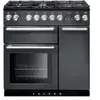 Piano de cuisson gaz FALCON NEXUS90 MIXT ARDOISE CHROME