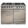 Piano de cuisson gaz FALCON Semi Pro DELUXE 110 FAUVE NICKEL BROSSÉ