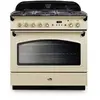 Piano de cuisson gaz FALCON CLASSIC FX  TAB GAZ 90 CMCREME LAITON