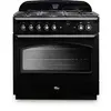 Piano de cuisson gaz FALCON CLASSIC FX  TAB GAZ 90 CM NOIR CHROME