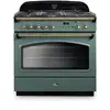 Piano De Cuisson Mixte Falcon Clas90fxdfmg/b-eu Vert Mineral Mat Laiton