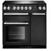 Piano de cuisson induction FALCON NEXUS 90 CHARBON Mat satiné CHROME